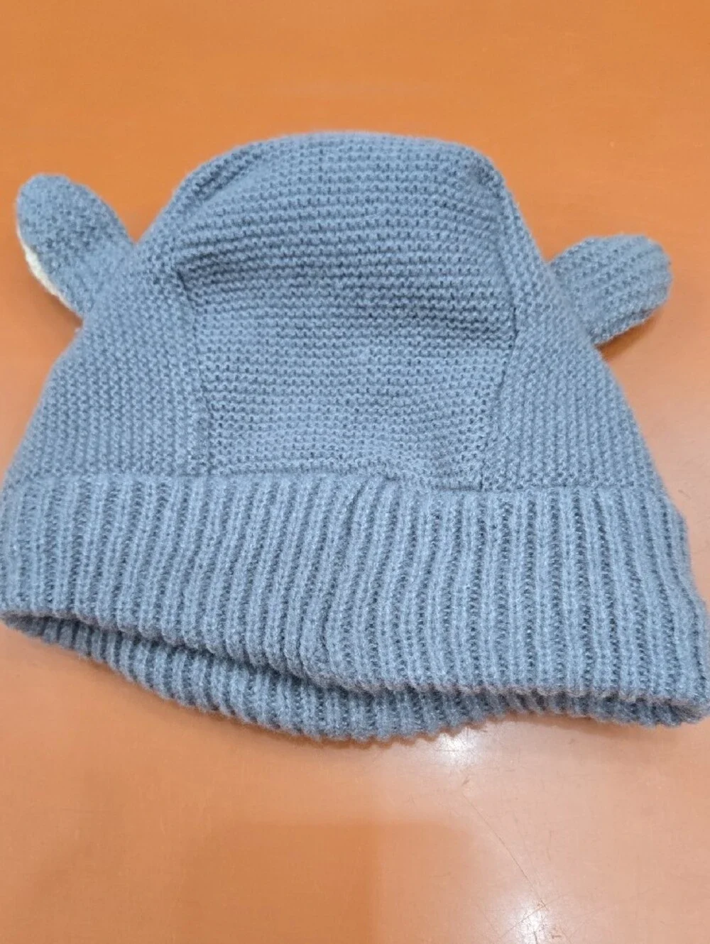 Dog's Gray Knit Winter Hat